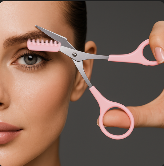 Eyebrow Trimmer with Comb Set